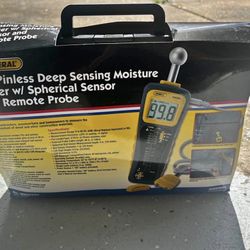 General Pin/pinless Sensing Moisture Meter