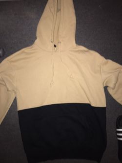 Yellow and Black Hoodie 