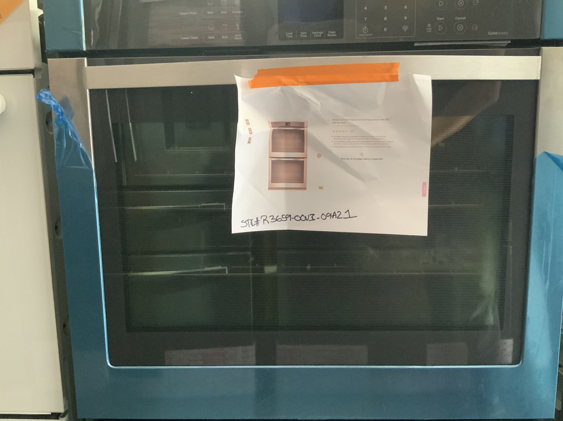 NEW Whirlpool 30-in Self-Cleaning Convection Double Electric Wall Oven (Stainless Steel)