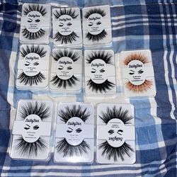 All New Eyelashes $5each