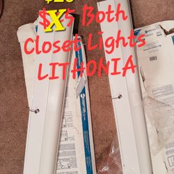 $25  Both  LITHONIA LIGHTING 24 INCH CLOSET (CULVER CITY Art's District)