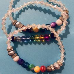 Handmade 7 chakra bracelets 