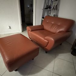 Chair and Ottoman