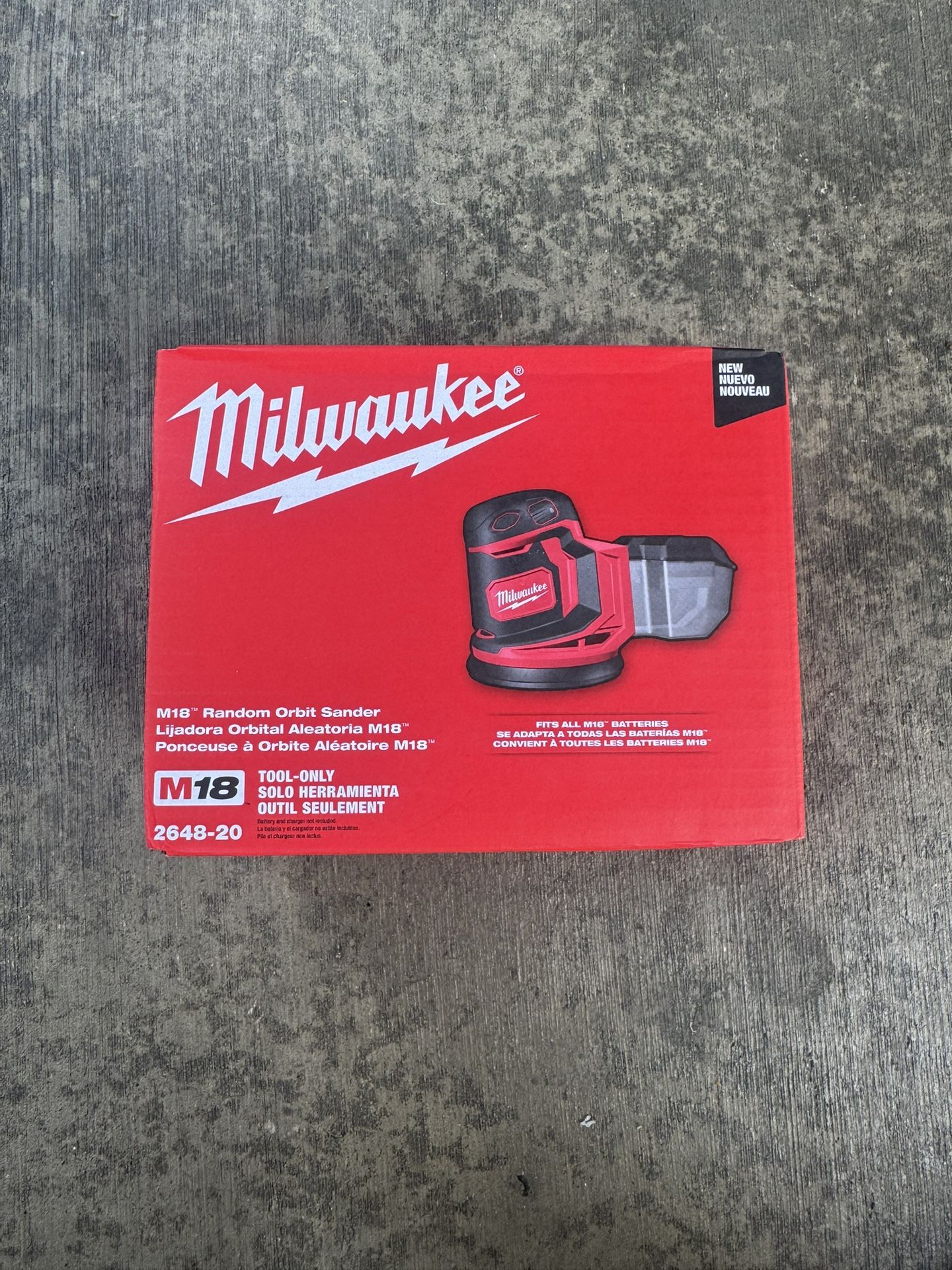Lijadora Milwaukee M18 (firm price)