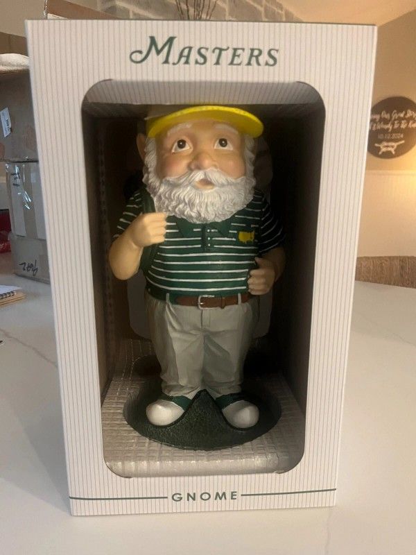 2022 Masters Gnome Full Size, Rare, New in Box