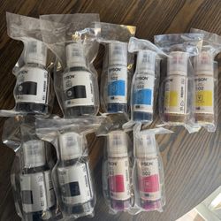 New Sealed Epson 502 Ink Bottles – EcoTank (Multiple Colors)