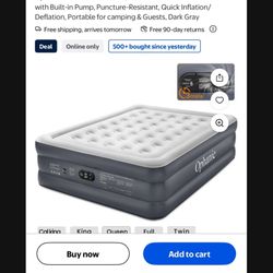 Queen Air mattress New In Box 
