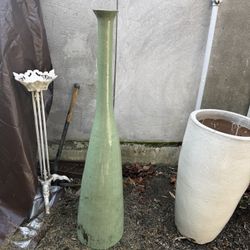 Various Yard Ceramics Planters