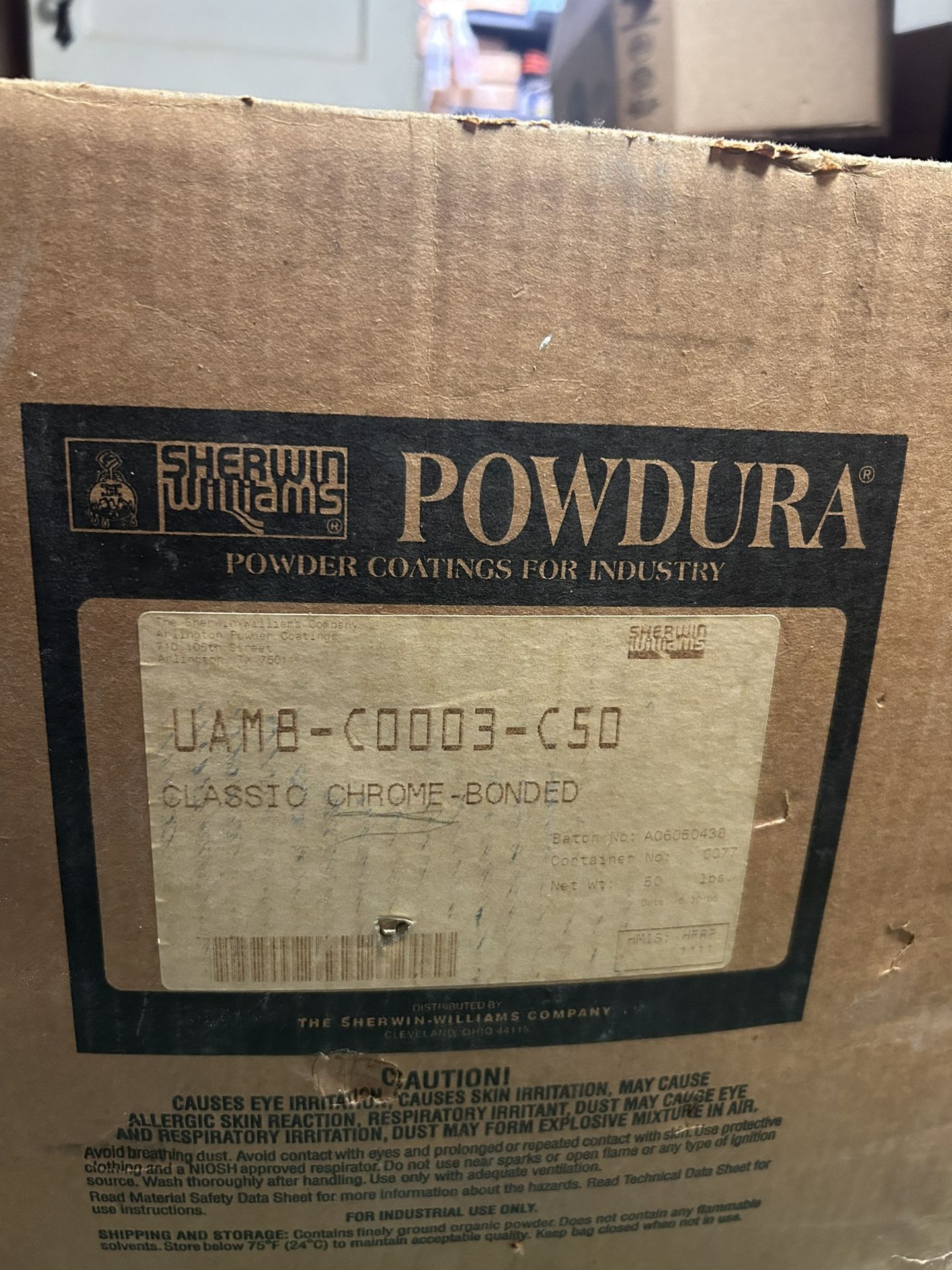 Powder Coating. Great For Tire Rims, Fishing Lures (Hot Dip) - Sherwin Williams 75 Lbs Chrome