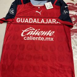 PUMA CHIVAS JERSEY LARGE NEW 