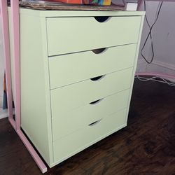 Rolling Drawers (white underneath Contact Paper)