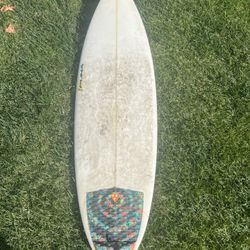 6’0” Custom Shaped Shortboard