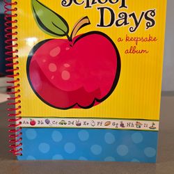 School Days Keepsake Album - Preschool thru 6th Grade