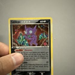Pokemon (Sableye) Card