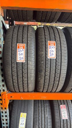 Used Tires 265/50/20 – Set of 2