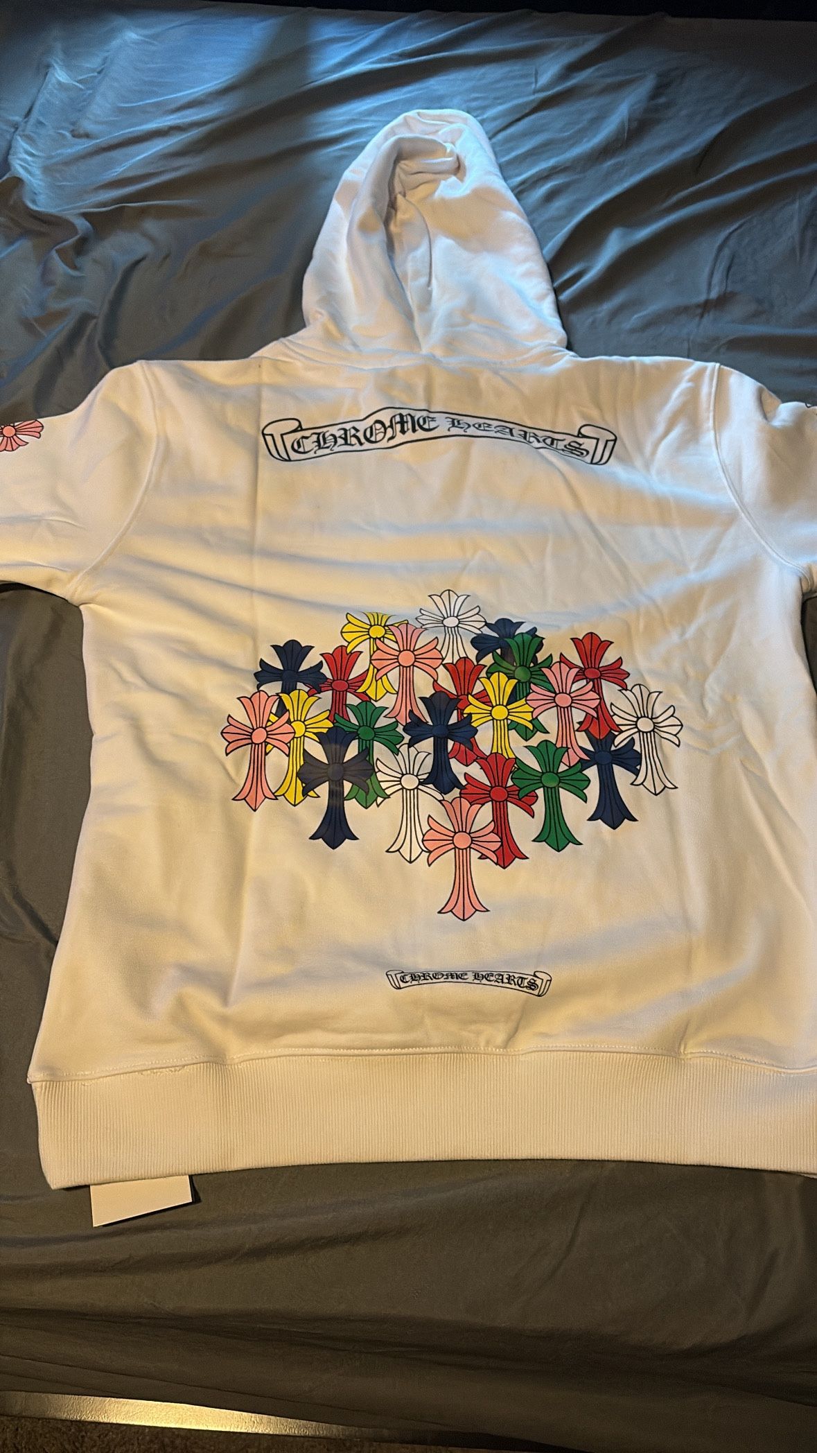 White Chrome Hearts Hoodie