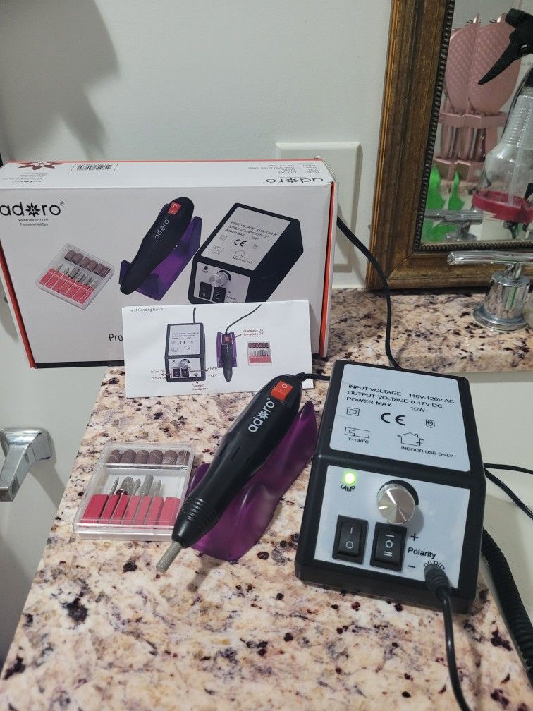 Professional Electric Nail Drill adoro