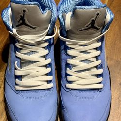 Jordan 5 Retro UNC Blue 10.5 