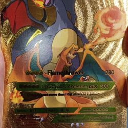 Pokemon Cards Foil Gold Set 