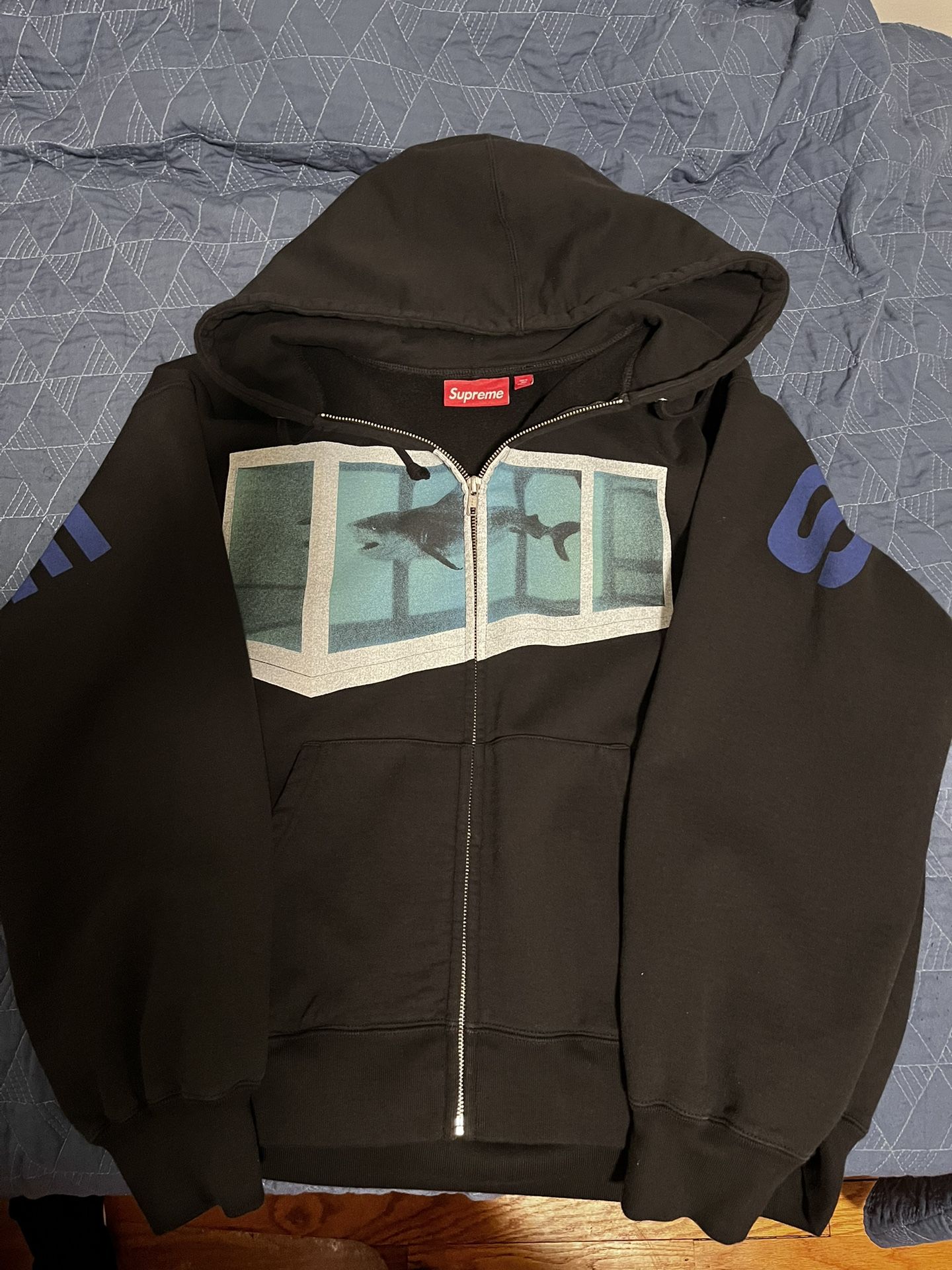 Supreme Damien Hirst Zip Up Hooded Sweatshirt 