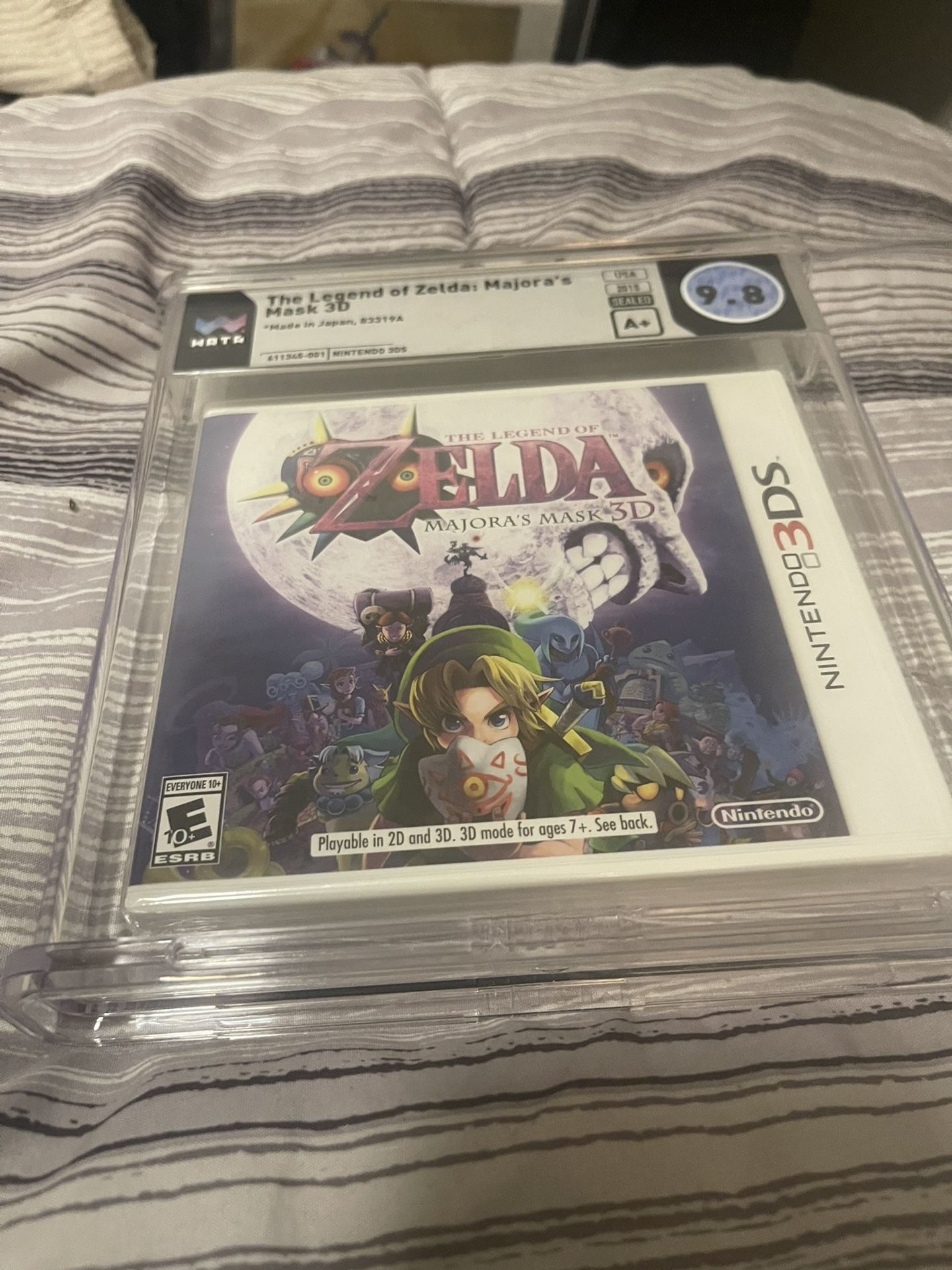 WATA GAMES - 9.8 A+ | The Legend of Zelda: Majora’s Mask 3D