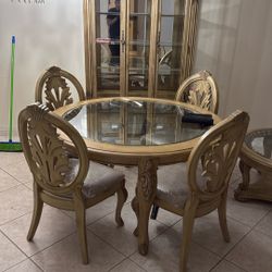 Dining Room Table Plus Small Table For Center Piece