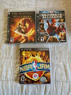 PS3 PlayStation 3 games  rare Sony