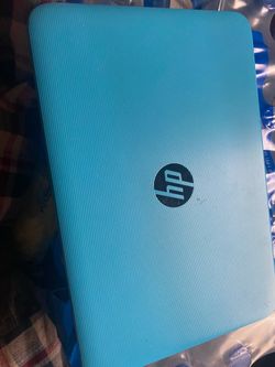 HP Laptop Teal Blue