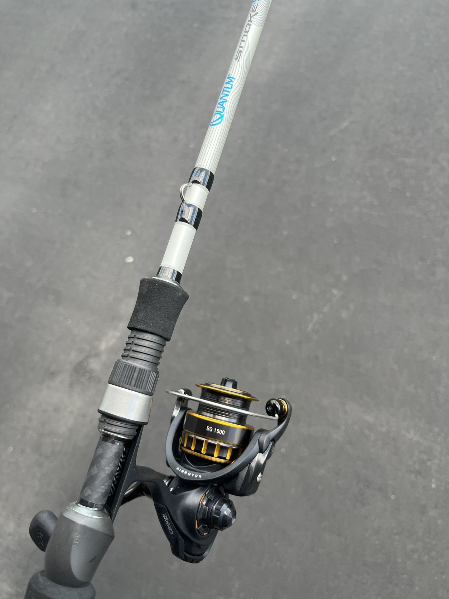 Fishing Reel And Rod - Daiwa BG1500 & Quantum Smoke Fishing Rod