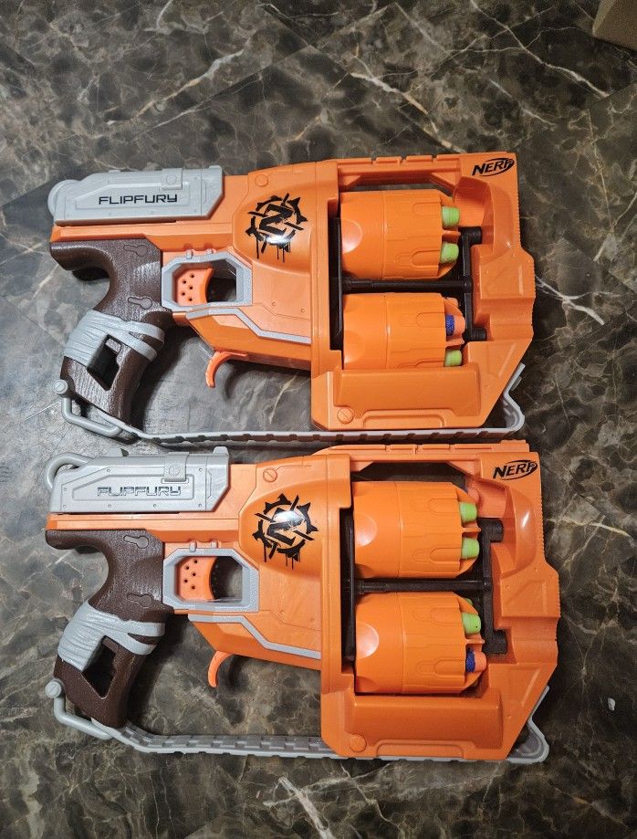 Nerf Zombie Strike FlipFury Blasters