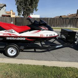 2008 Seadoo + Zieman Double Trailor