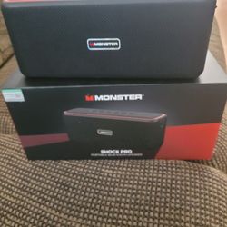 MONSTER SHOCK PRO Bluetooth Speaker