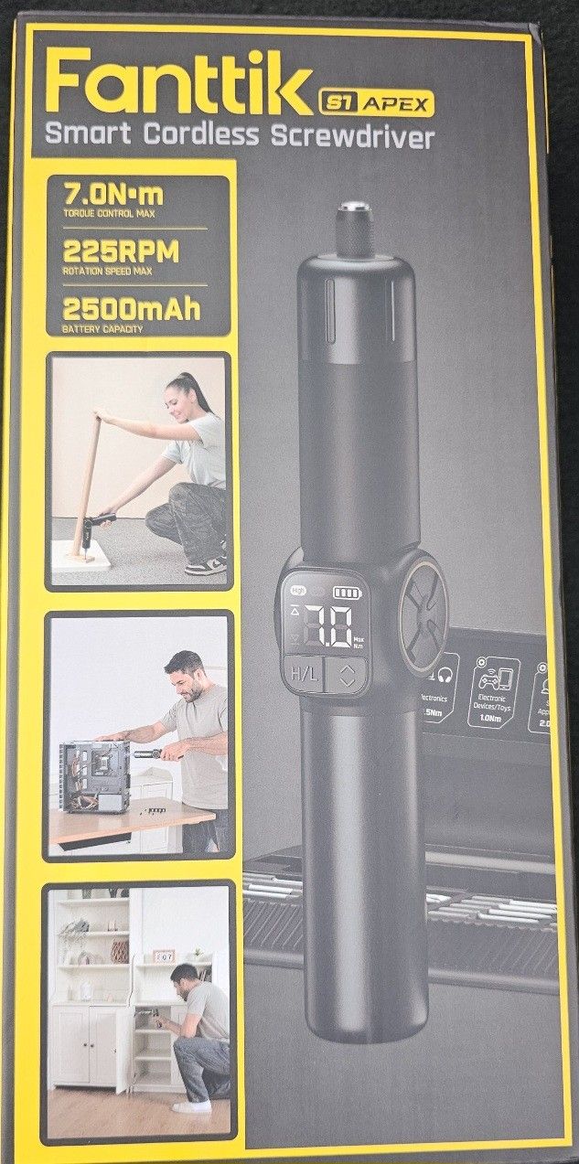 Fanttik Smart Cordless Screwdriver. New