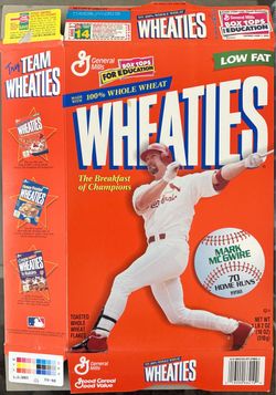 Wheaties  Box and Sports Illustrated from 1998