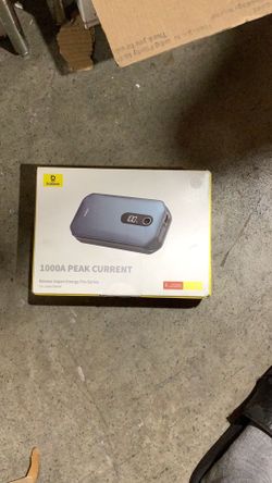 Baseus 1000A Car Jump Starter Power Bank 12000mAh Portable Battery Station For 3