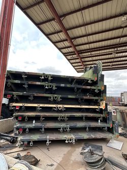 14 Ft Length by 8 Ft Width Flatbed, Steel Truck Bed. $400 each