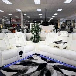 Sofa Baltimore - Power Recliner - Loveseat - Mueble - New - ASK FOR PRICE ‼️