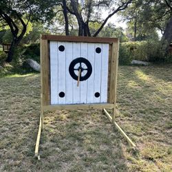 Hand Build Axe Throwing Boards