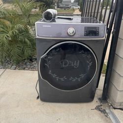 Samsung Dryer And Trampoline