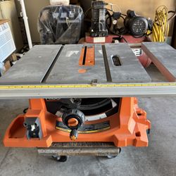RIDGID 10” Table Saw