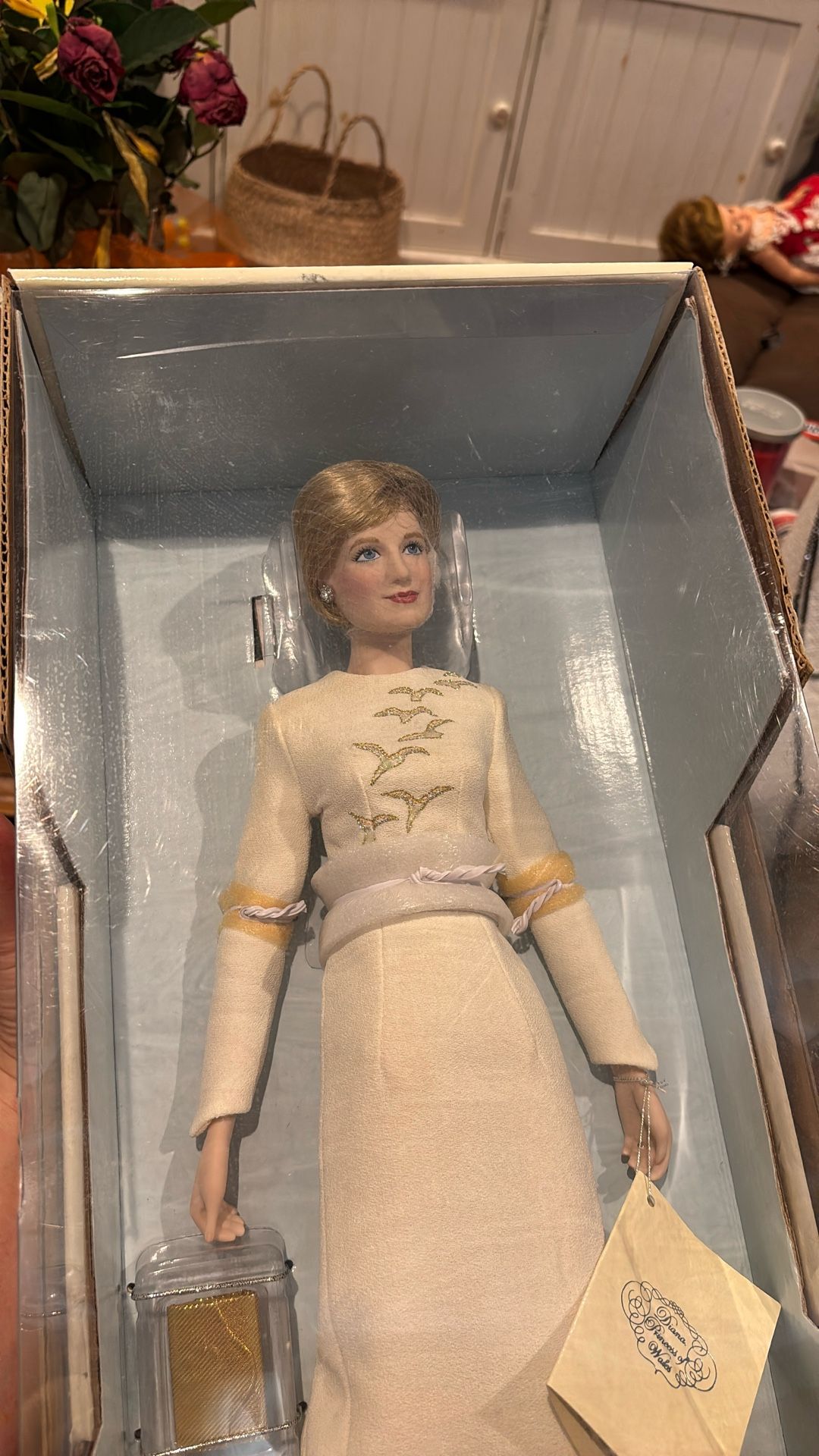 Franklin Mint “Diana, Princess of Wales” Porcelain Portrait Doll