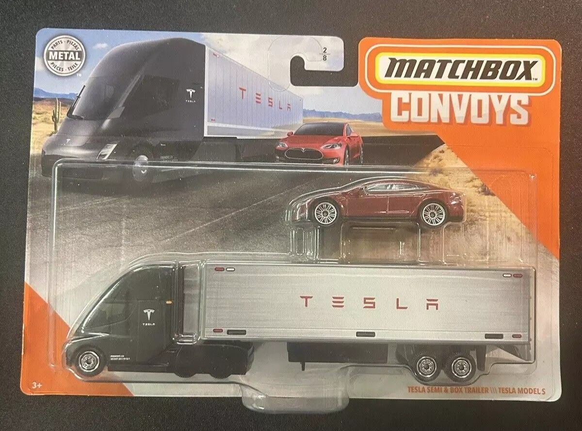 Match Box tesla Convoys (See Description)