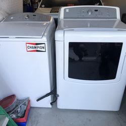 Kenmore HE Washer And Electric Drier