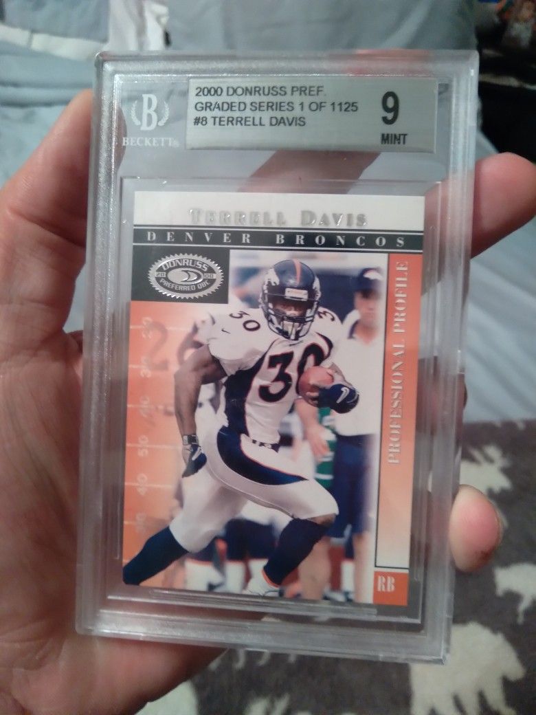 2000 donruss preferred terrell davis