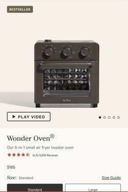 Our Place Wonder Oven 6-in-1 Air Fryer Toaster Oven