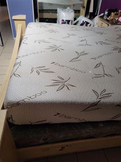 King size matress with box spring  free