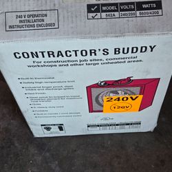 Contractor's Buddy Electric Heater Model 562A