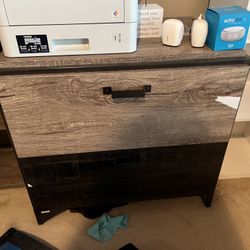 Filing Cabinet Wood 