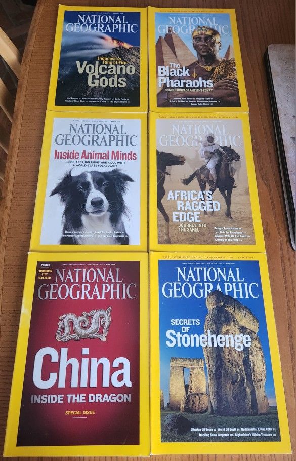 National Geographic Magazines