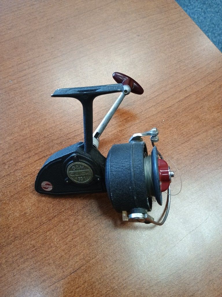 Dam Quick 331 Fishing Reel In Great Condition 